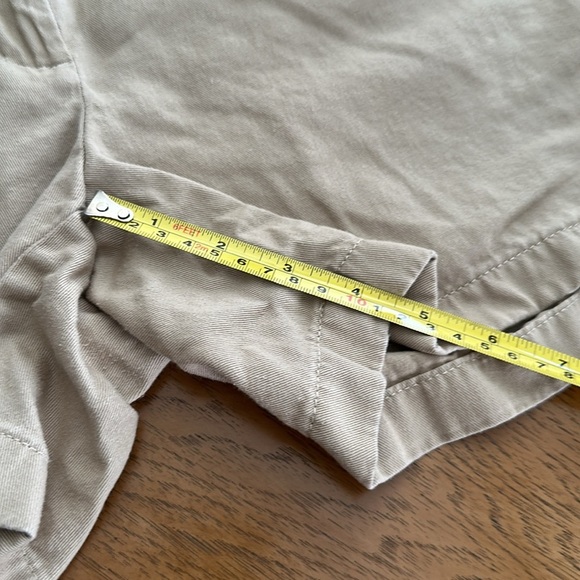 J Crew Women's Tan khaki Shorts Size 0 - Picture 6 of 6